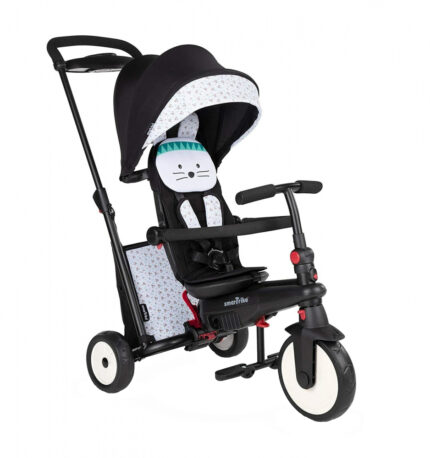 Tricicleta pliabila Smart Trike 7 in 1 STR5 Bunny dotata cu frana si scaun rabatabil