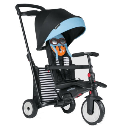 Tricicleta pliabila Smart Trike 7 in 1 STR5 Squirrel dotata cu frana si scaun rabatabil