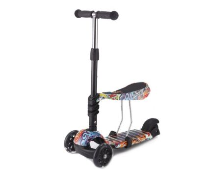 Trotineta evolutiva Scooter 3 in 1 Ride and Skate Scretch