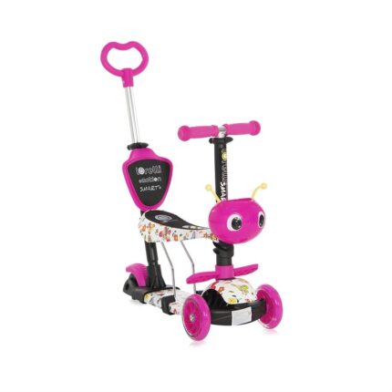 Trotineta pentru copii Smart Plus Pink Butterfly