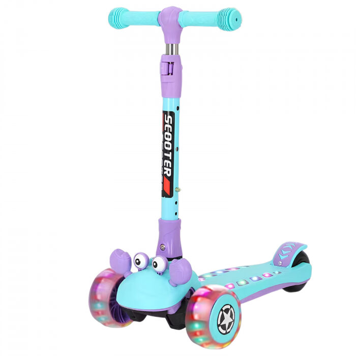 Trotineta pliabila pentru copii Nichiduta Scooter Crab Purple