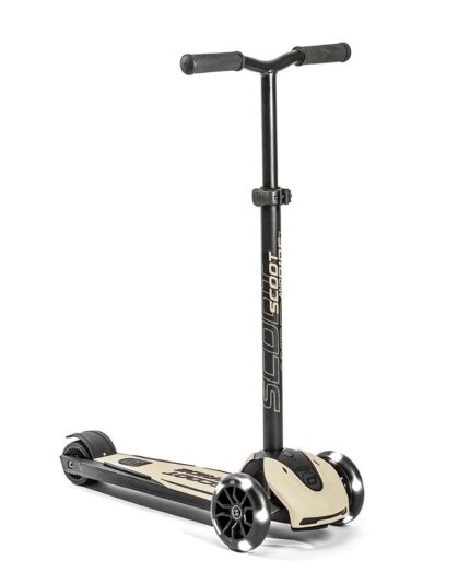 Trotineta pliabila pentru copii si adulti cu roti luminoase Scoot Ride Highwaykick 5 Ash