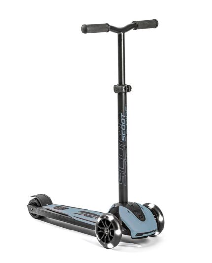 Trotineta pliabila pentru copii si adulti cu roti luminoase Scoot Ride Highwaykick 5 Steel