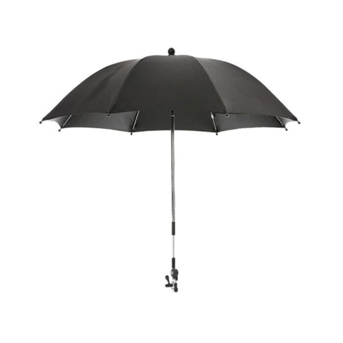 Umbrela pentru carucior negru 75cm