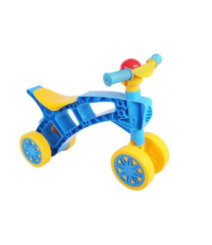 Vehicul de echilibru fara pedale cu 4 roti Minibike Blue