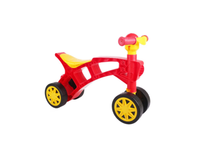 Vehicul de echilibru fara pedale cu 4 roti Minibike Red