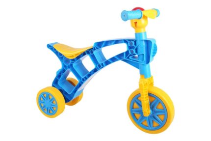 Vehicul de echilibru fara pedale cu trei roti Minibike Blue