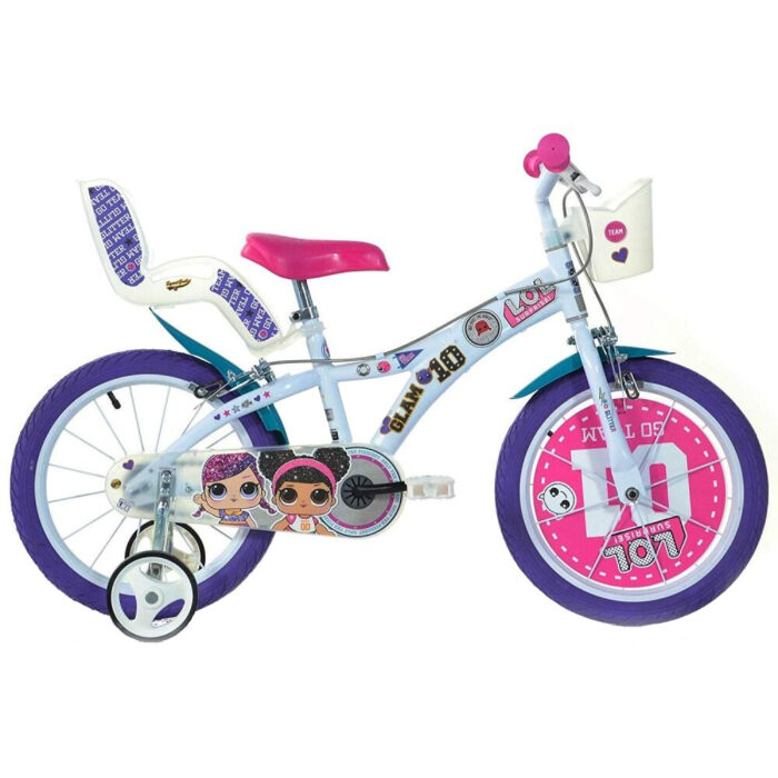 Bicicleta pentru copii 16 inch LOL Dino Bikes