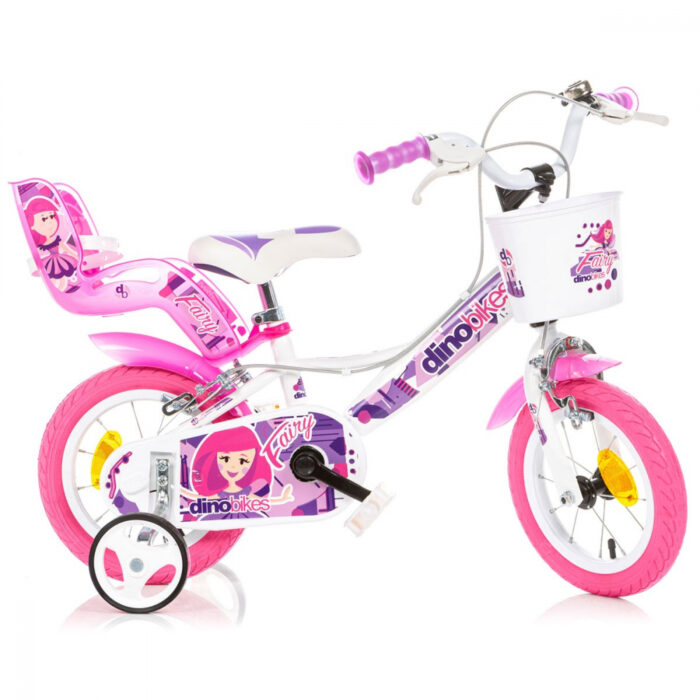 Bicicleta pentru copii Fairy Dino Bikes 12 inch