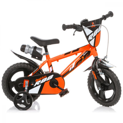 Bicicleta pentru copii model R88 Dino Bikes 12 inch orange