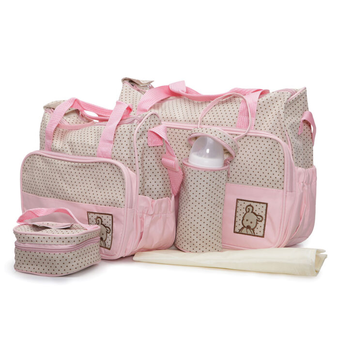 Geanta pentru mamici Mama Bag Stella Pink