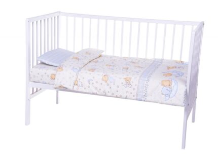 Lenjerie patut cu 3 piese Sleepy Little Bear 015