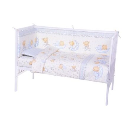 Lenjerie patut cu 5 piese Sleepy Little Bear 015