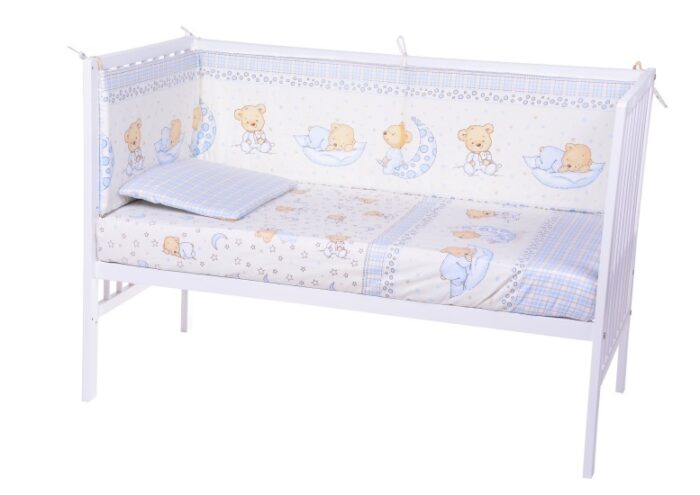 Lenjerie patut cu 7 piese Sleepy Little Bear 017