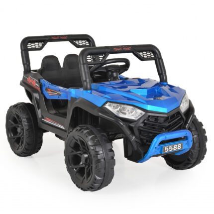 Masinuta electrica 12V cu telecomanda Fast UTV painting blue