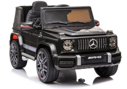 Masinuta electrica cu echipare Premium Mercedes G63 AMG Black