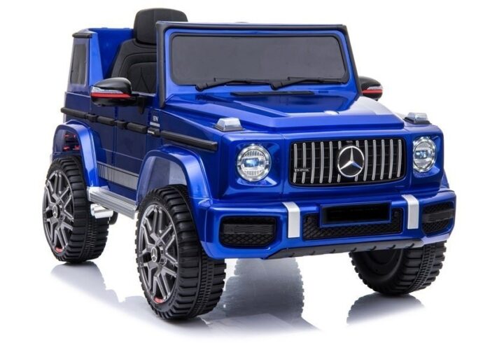 Masinuta electrica cu echipare Premium Mercedes G63 AMG Blue Painting