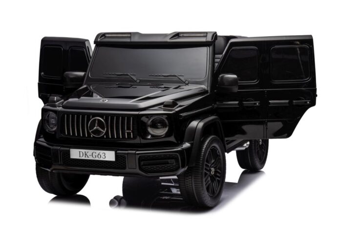 Masinuta electrica cu echipare Premium si licenta Mercedes G63 XXL 4x4 cu sunete si lumini Black