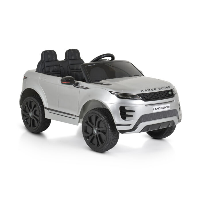 Masinuta electrica cu echipare premium si licenta Range Rover Evoque painted Silver