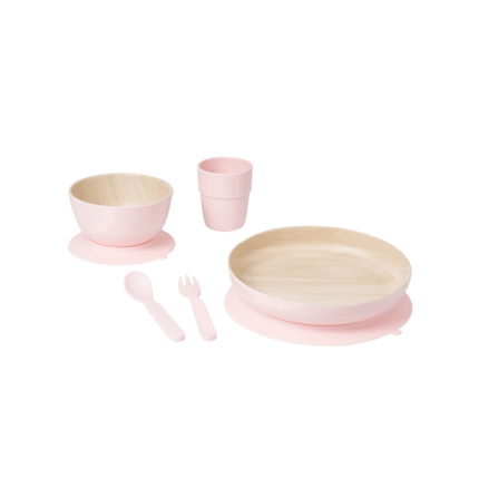 Set complet de masa cu 5 piese Nordic Rose